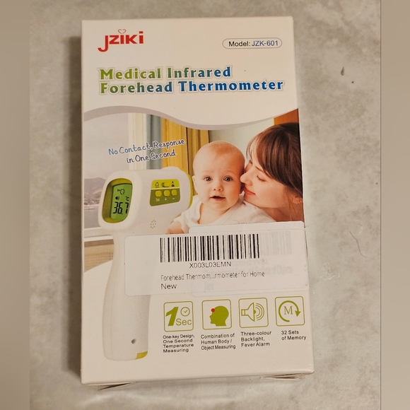 Forehead Thermometer No-Touch Thermometer Infrared Fever Thermometer - Picture 2 of 8